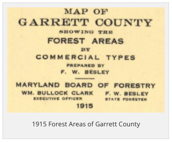 1915 Forest Areas of Garrett County