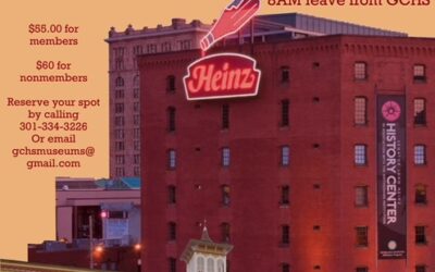 Heinz History Center bus trip and tour  –  April 16,2024